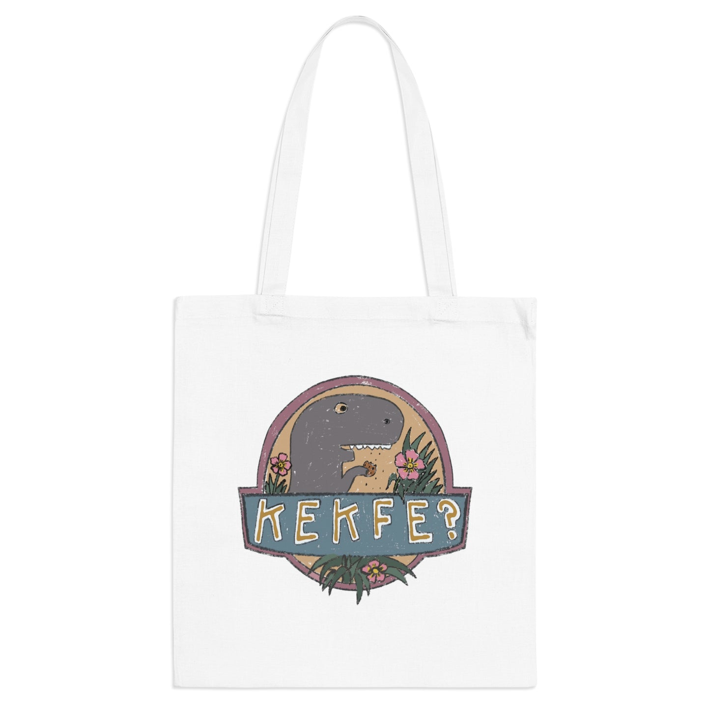 Kekfe Dino Tote Bag