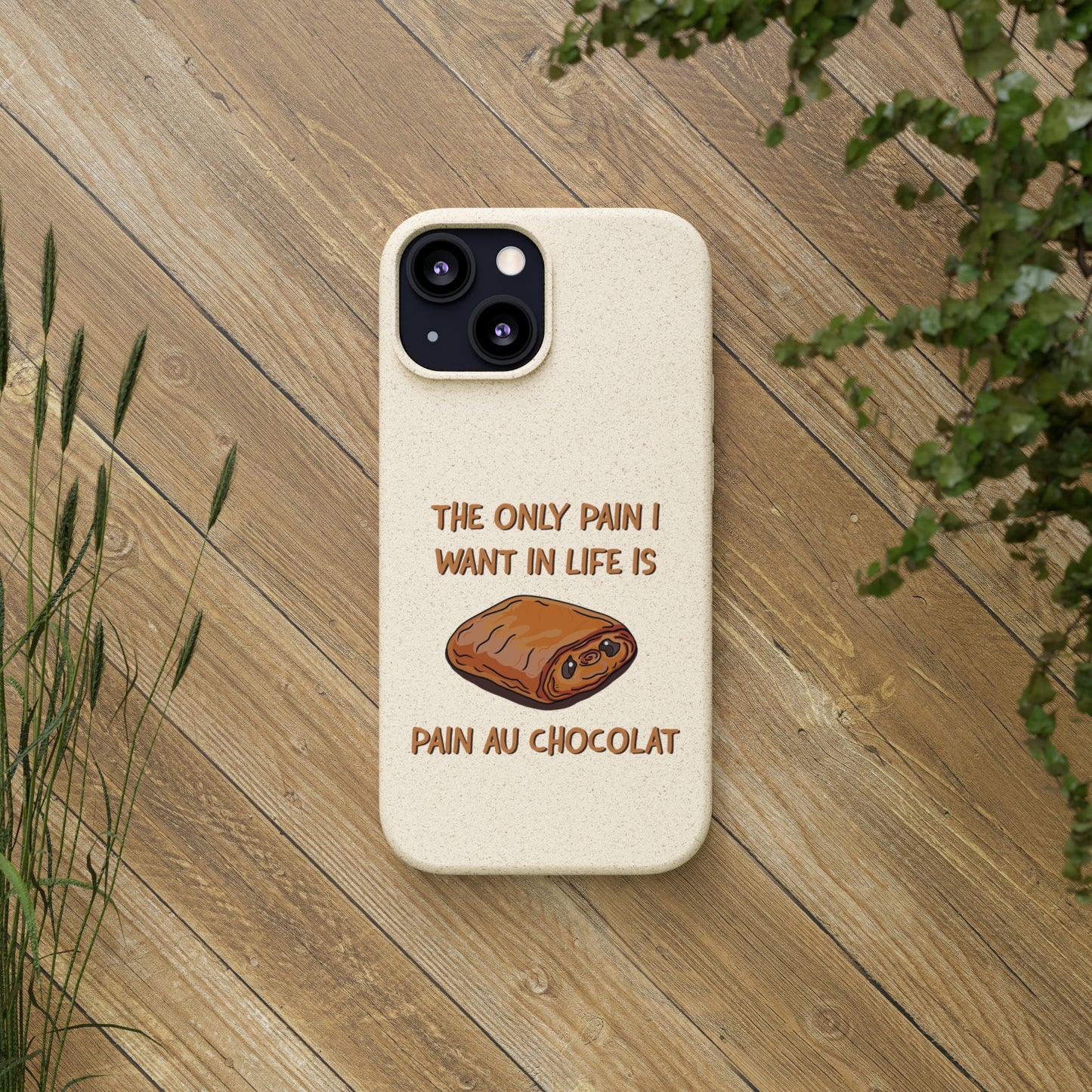 Pain au Chocolat Phone Case