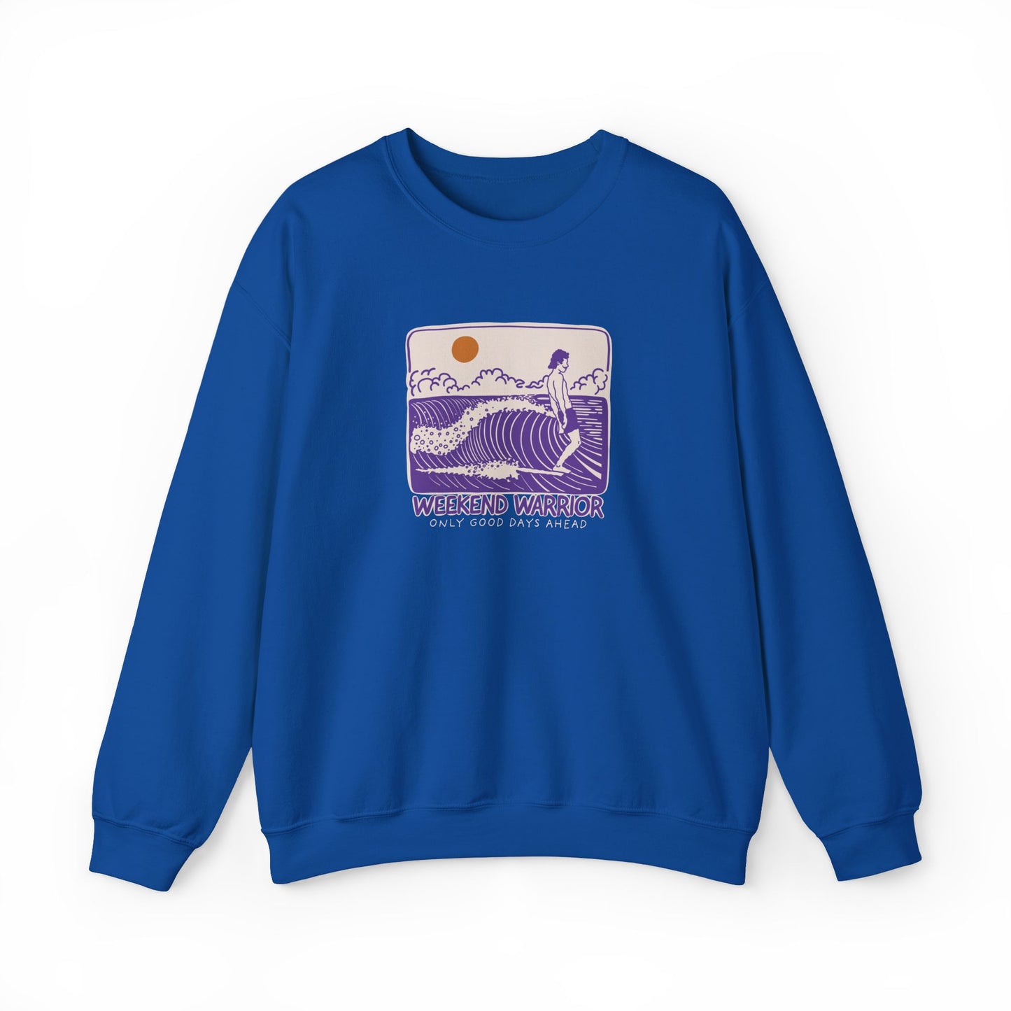 Weekend Warrior Dude Collection II Crewneck Sweatshirt