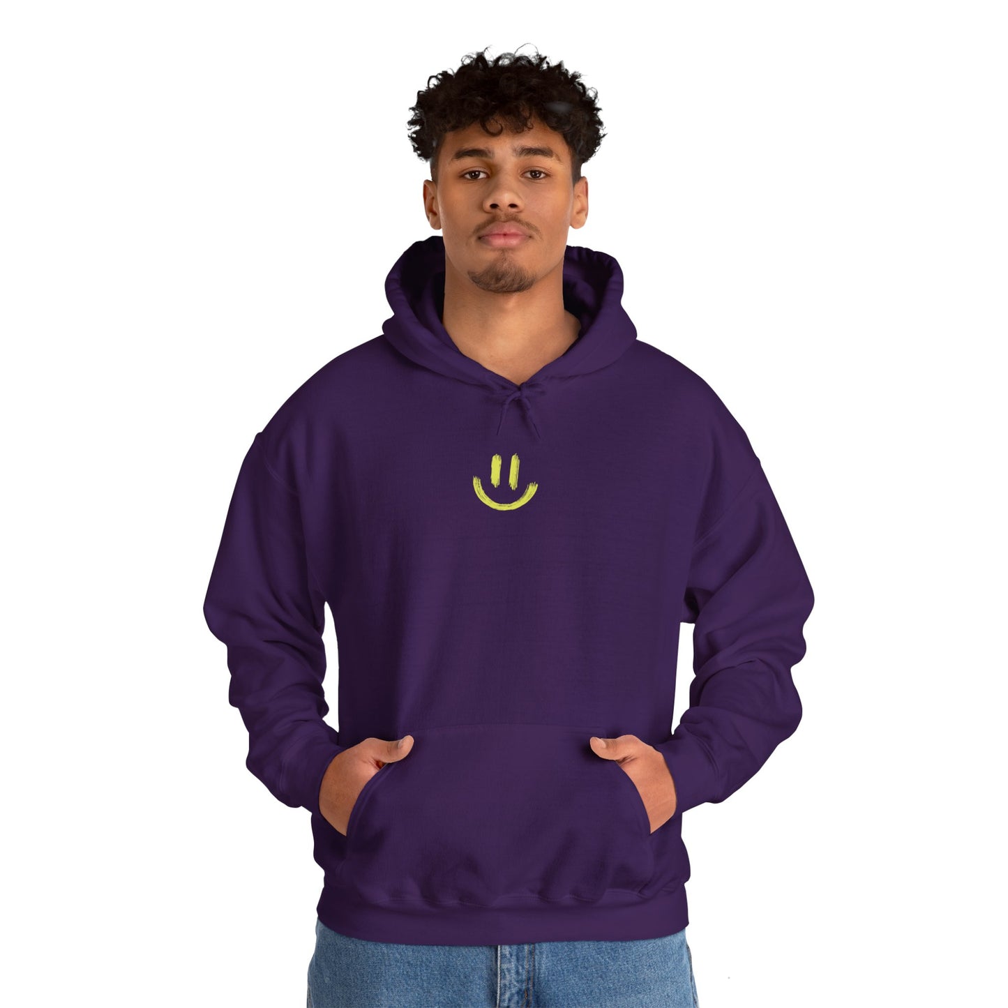 Focus on happy Unisex Hooded Sweatshirt