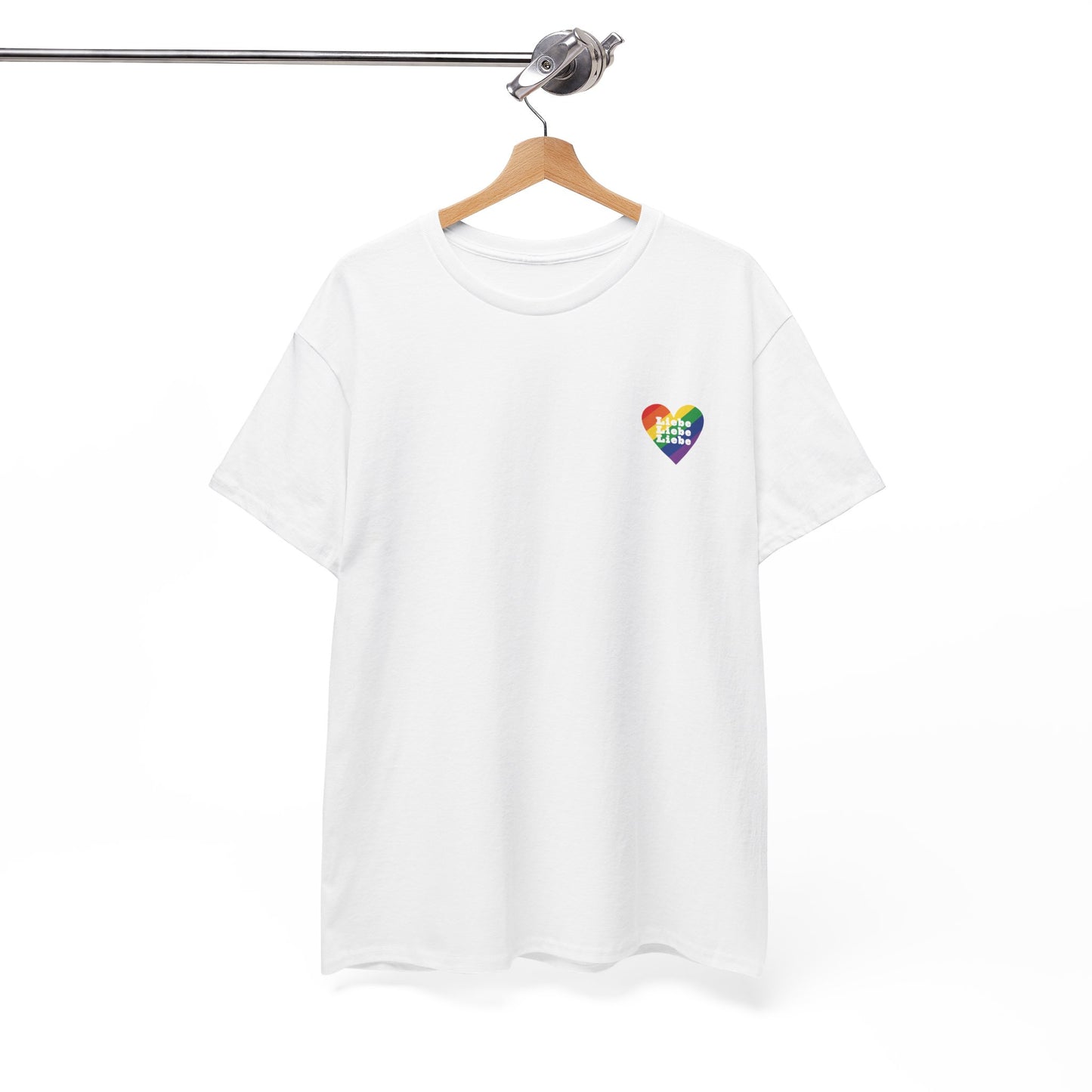 SPECIAL EDITION | PRIDE Rainbow Heart LIEBE Shirt