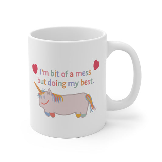 Doing my Best Unicorn Ceramic Mug 11oz & 15 oz