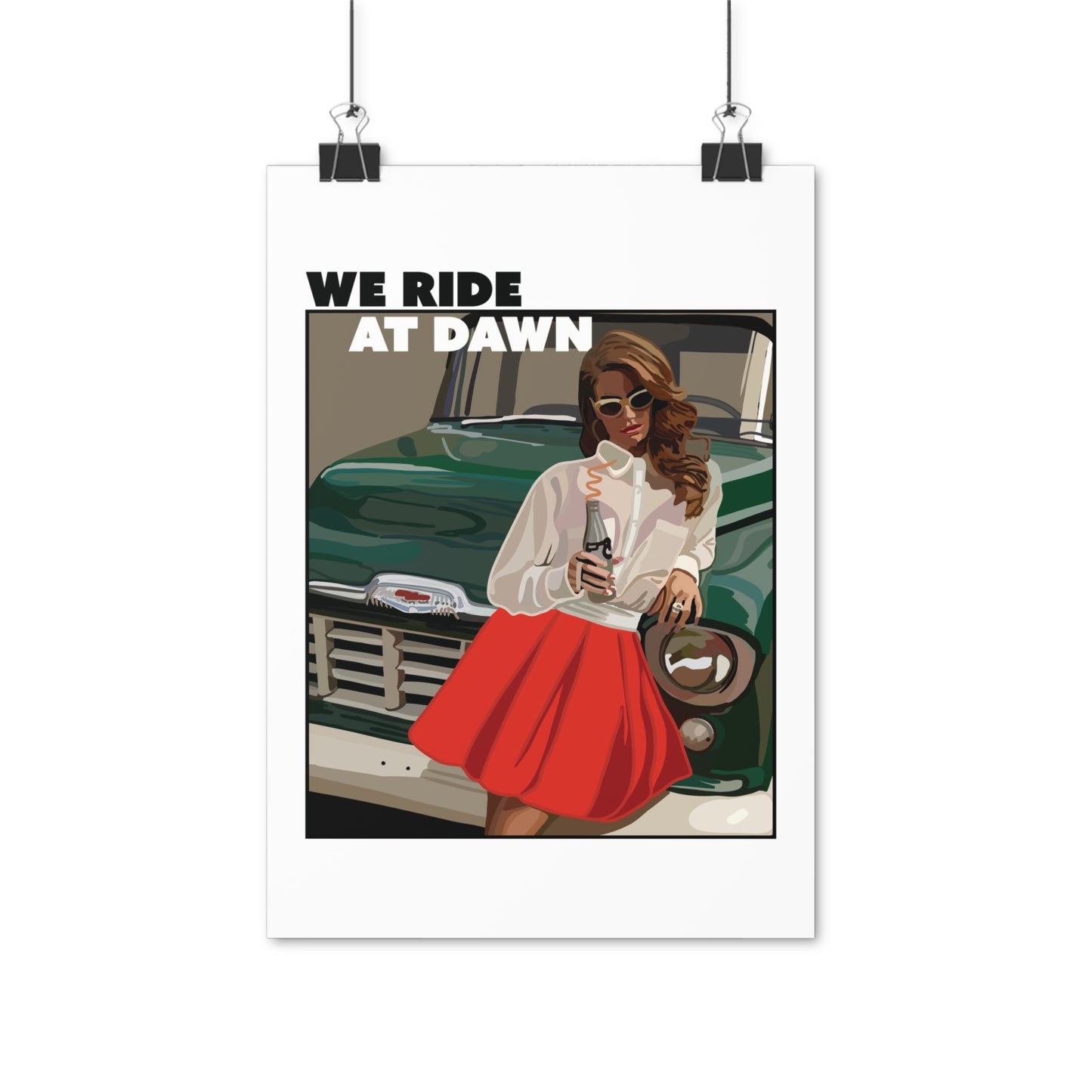 SPECIAL EDITION | We ride at dawn Poster