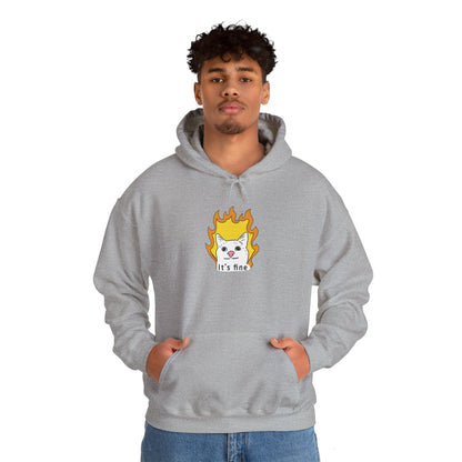 I'm fine! Hooded Unisex Sweatshirt