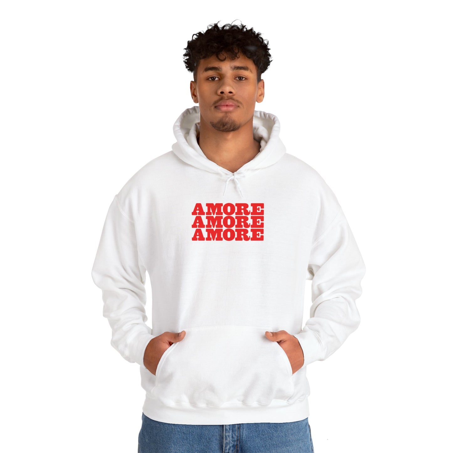 AMORE Unisex Hooded Sweatshirt