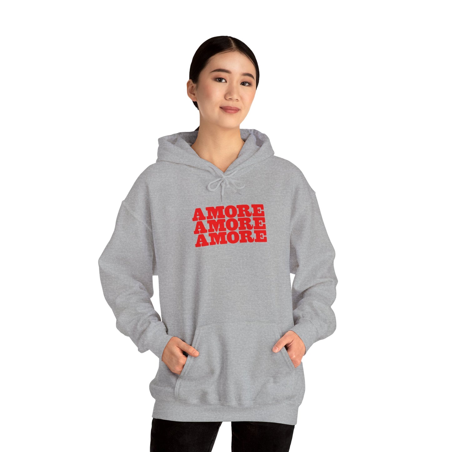 AMORE Unisex Hooded Sweatshirt