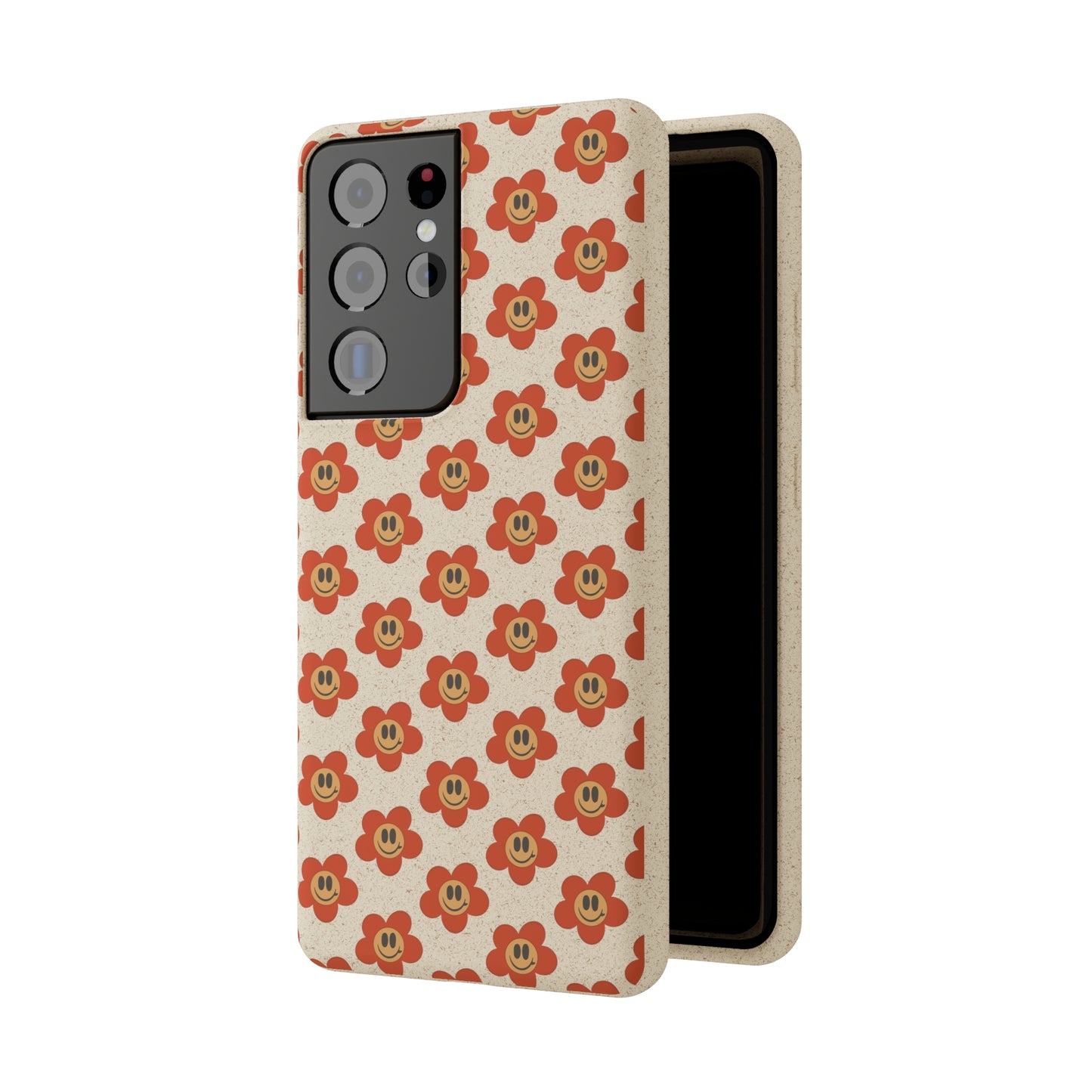 Flower Smiley Bio Phone Case