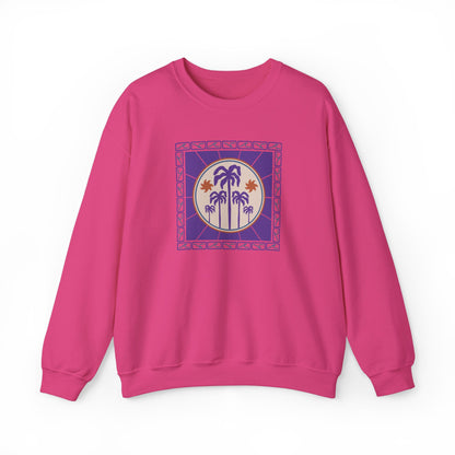 Palm Paradise Crewneck Sweatshirt