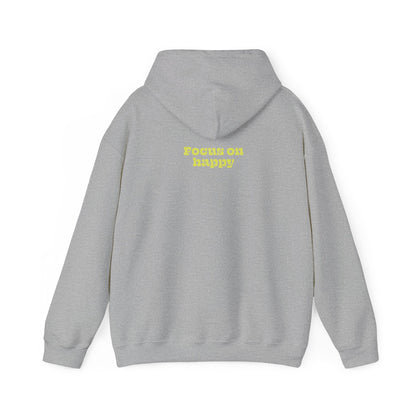 Focus on happy Unisex Hooded Sweatshirt