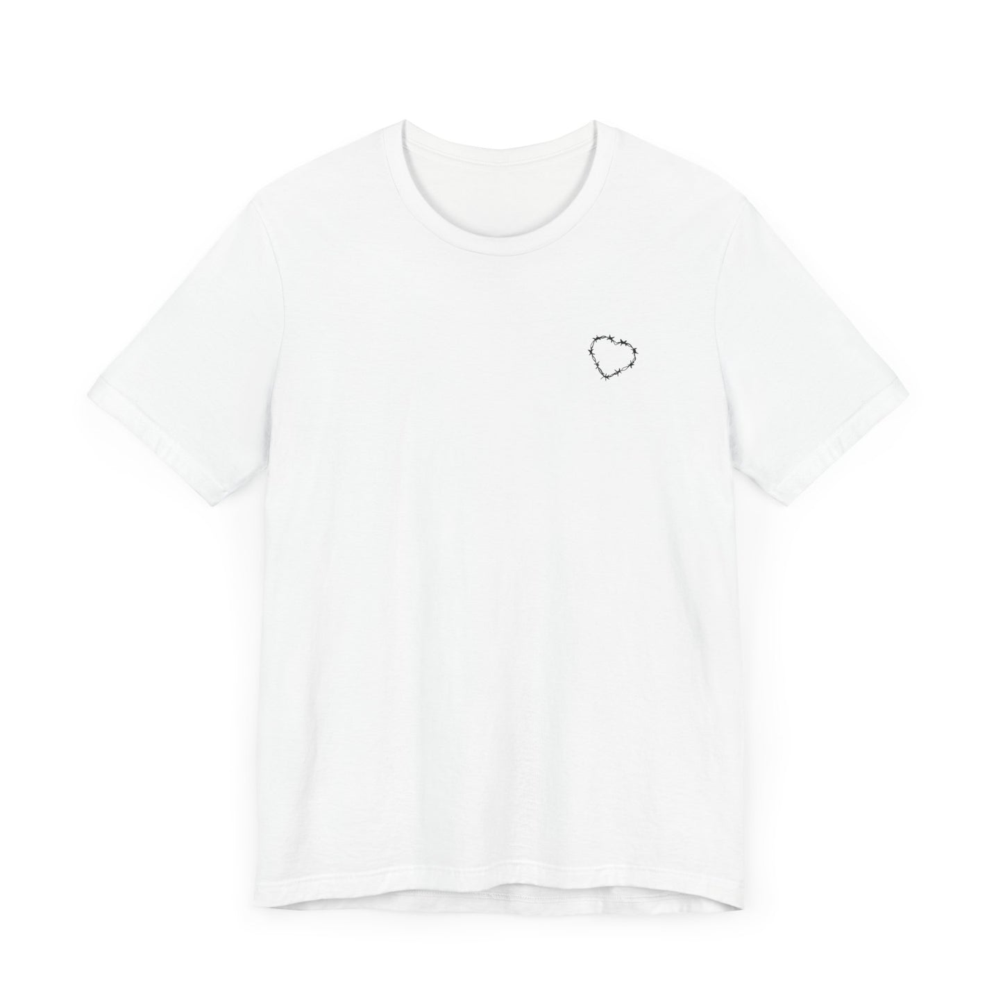 BLACK EDITION | Barbed Wire Heart Unisex Jersey Shirt