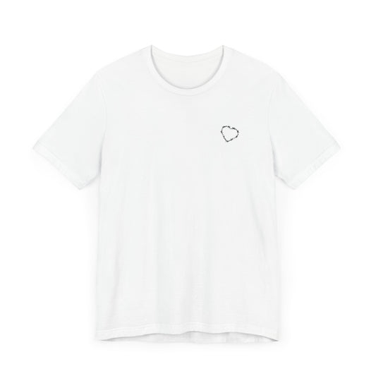 Barbed Wire Heart Unisex Jersey Shirt