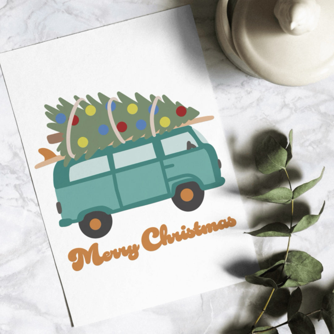 Christmas Bus Digital Download