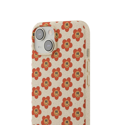 Flower Smiley Bio Phone Case