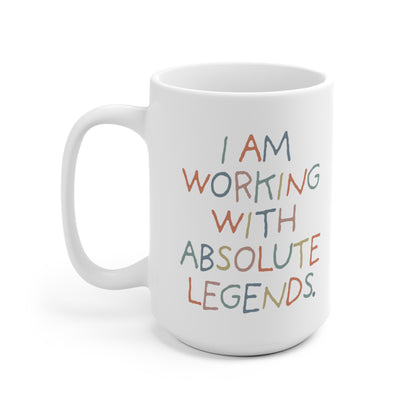 Working with legends Mug