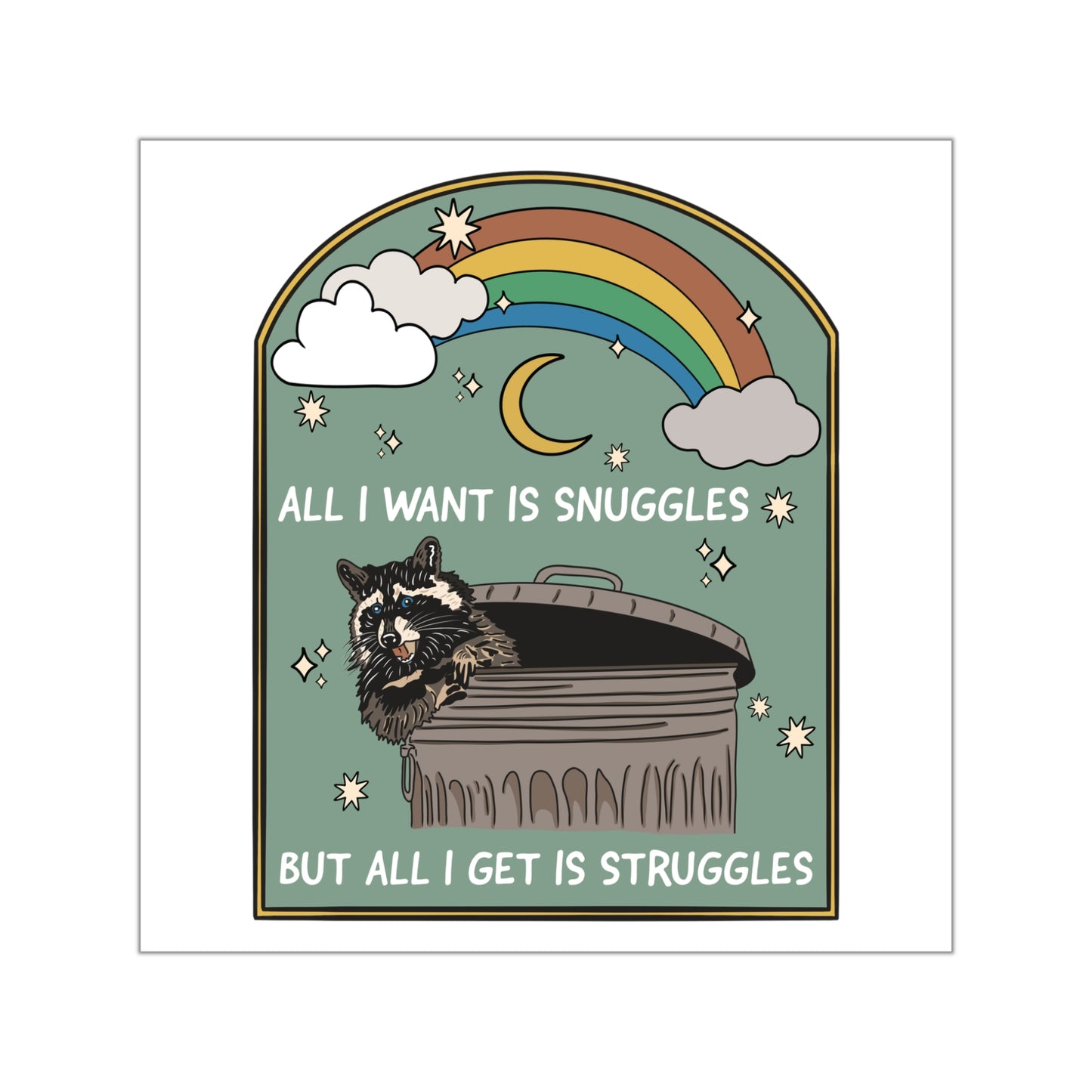 SPECIAL EDITION | Snuggle Struggle Sticker