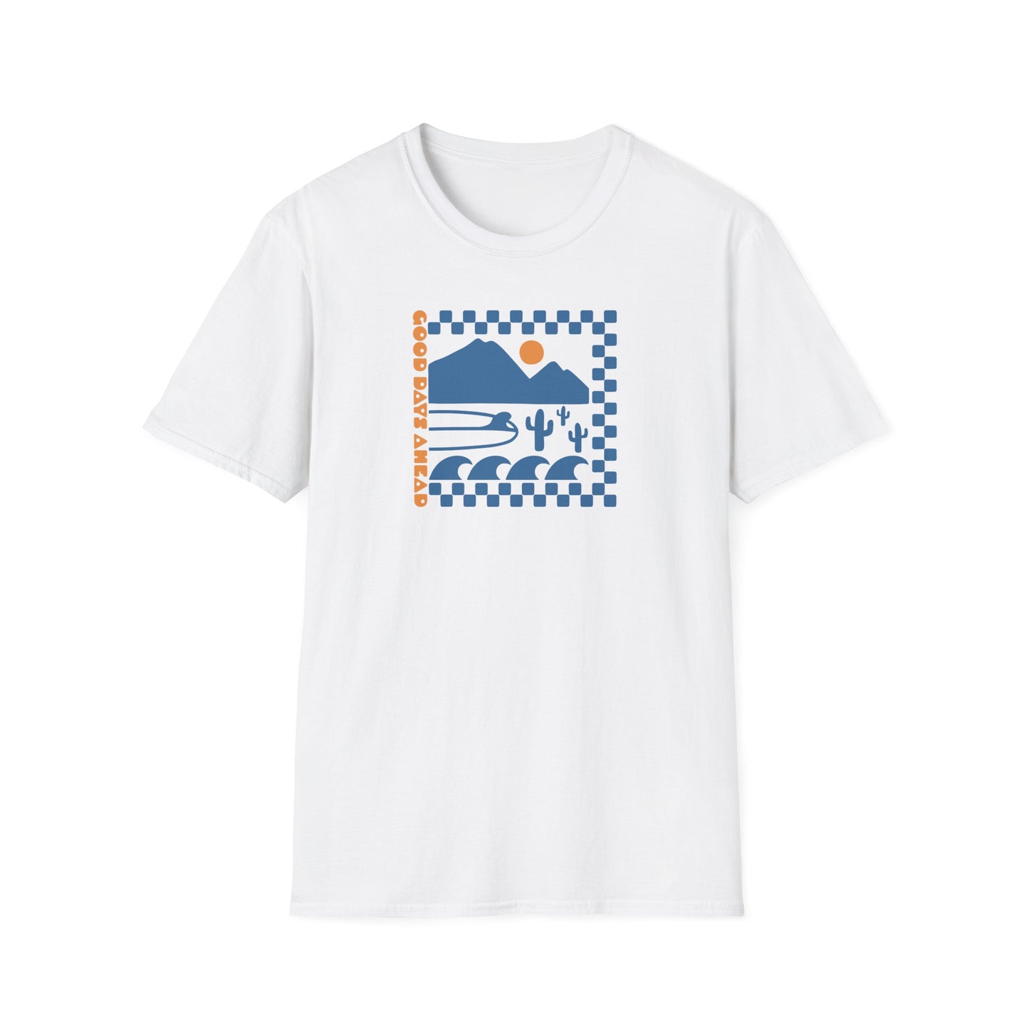 Beach Bum V Blue Unisex Shirt