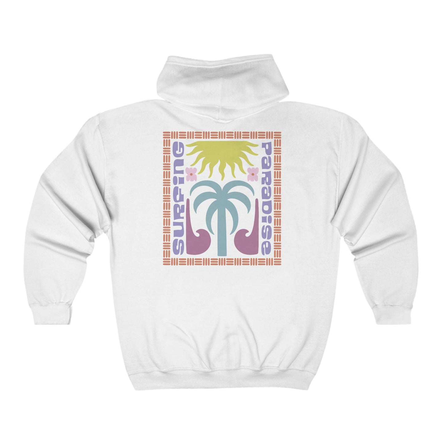 Paradise is here V Zip Hoodie