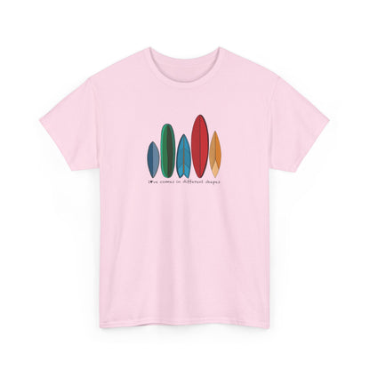 15 | Love comes in different shapes Unisex Shirt