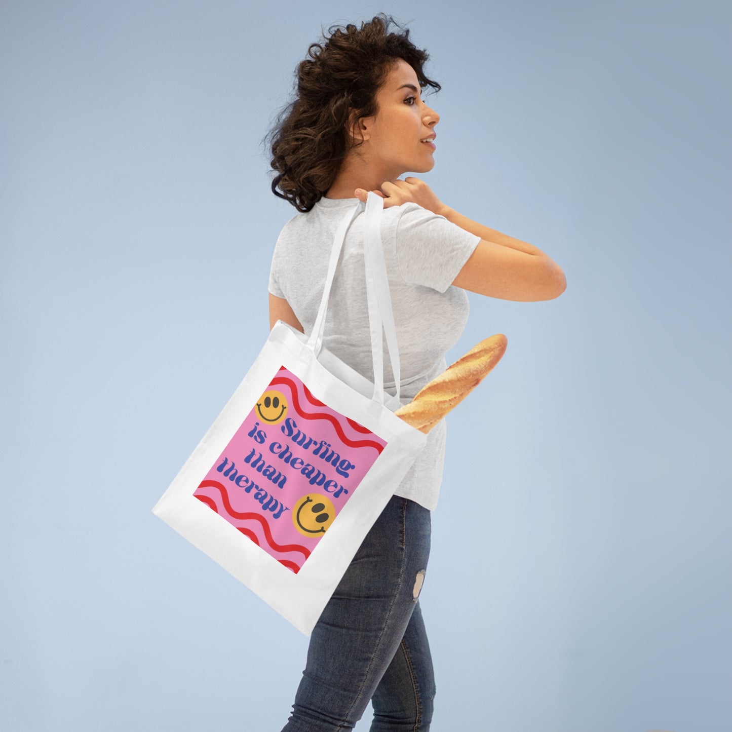 Surf Therapy Tote Bag