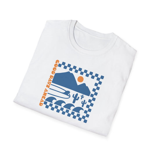 Beach Bum V Blue Unisex Shirt