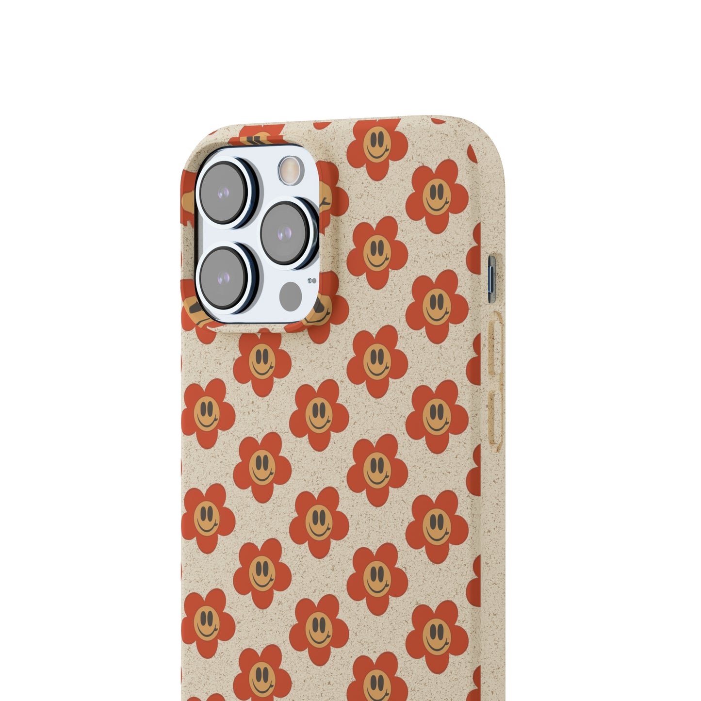 Flower Smiley Bio Phone Case