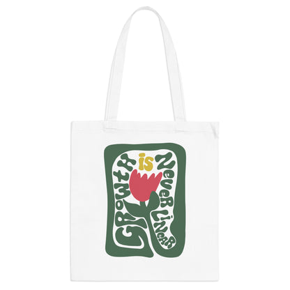 Growth is never linear Tote Bag