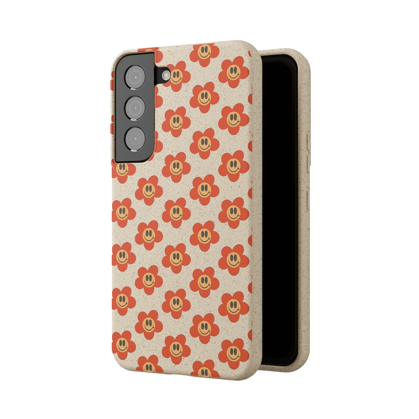 Flower Smiley Bio Phone Case