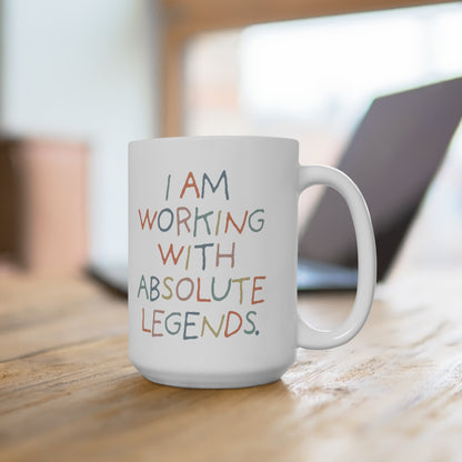 Working with legends Mug