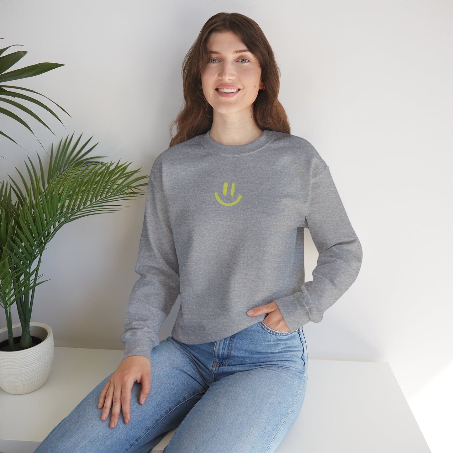 SPECIAL EDITION | Focus on happy Unisex Crewneck Sweatshirt