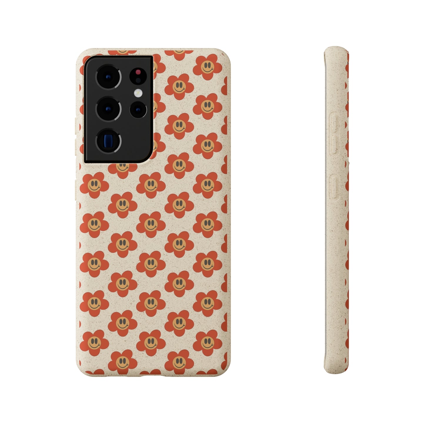 Flower Smiley Bio Phone Case