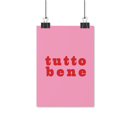 SPECIAL EDITION | Tutto Bene Poster