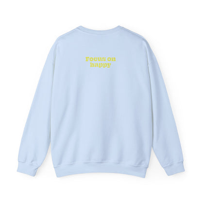 SPECIAL EDITION | Focus on happy Unisex Crewneck Sweatshirt