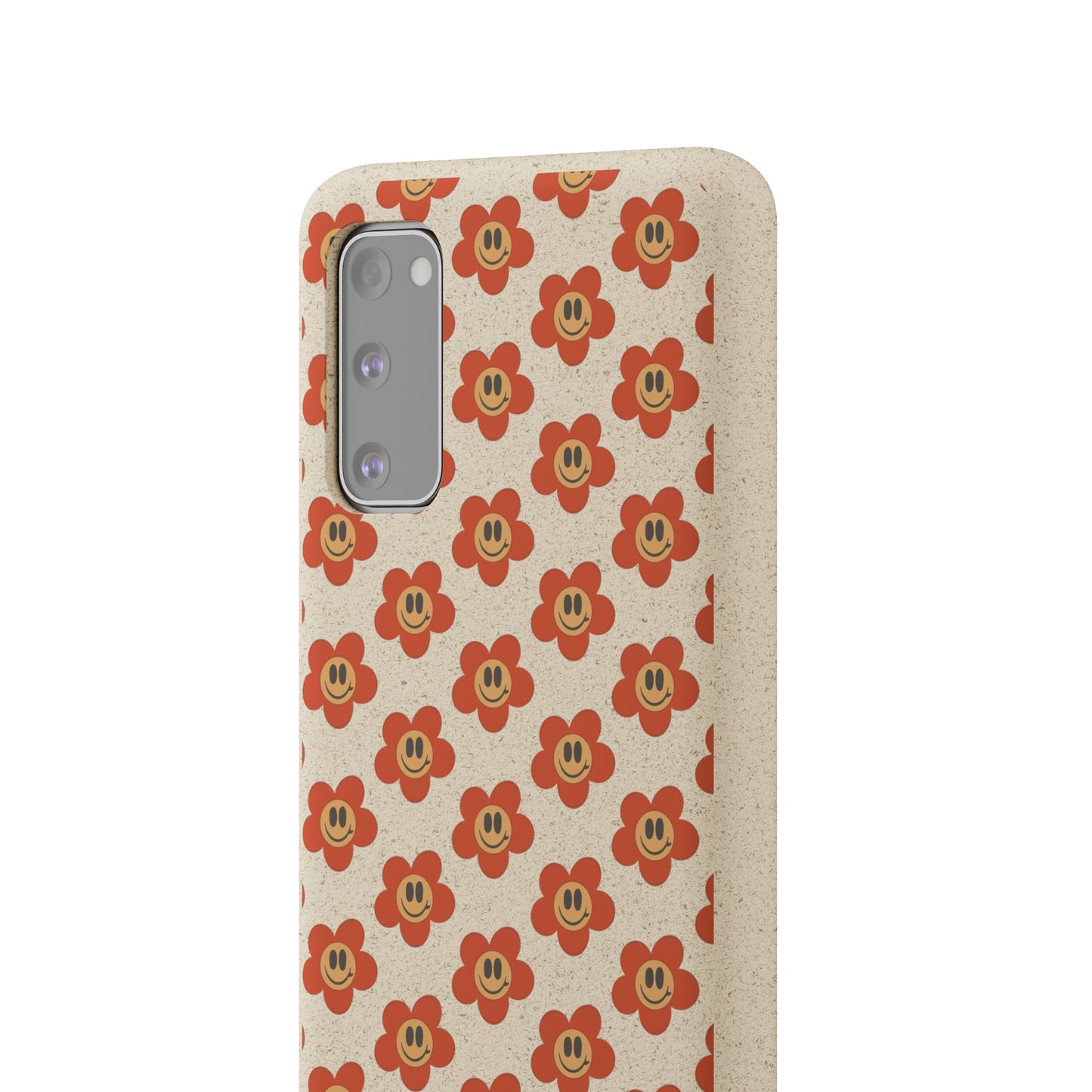 Flower Smiley Bio Phone Case