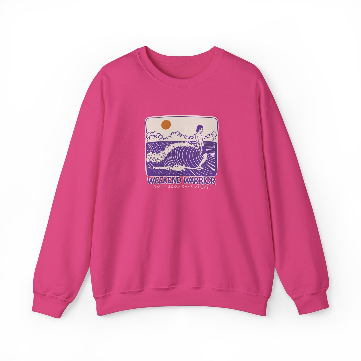 Weekend Warrior Dude Collection II Crewneck Sweatshirt