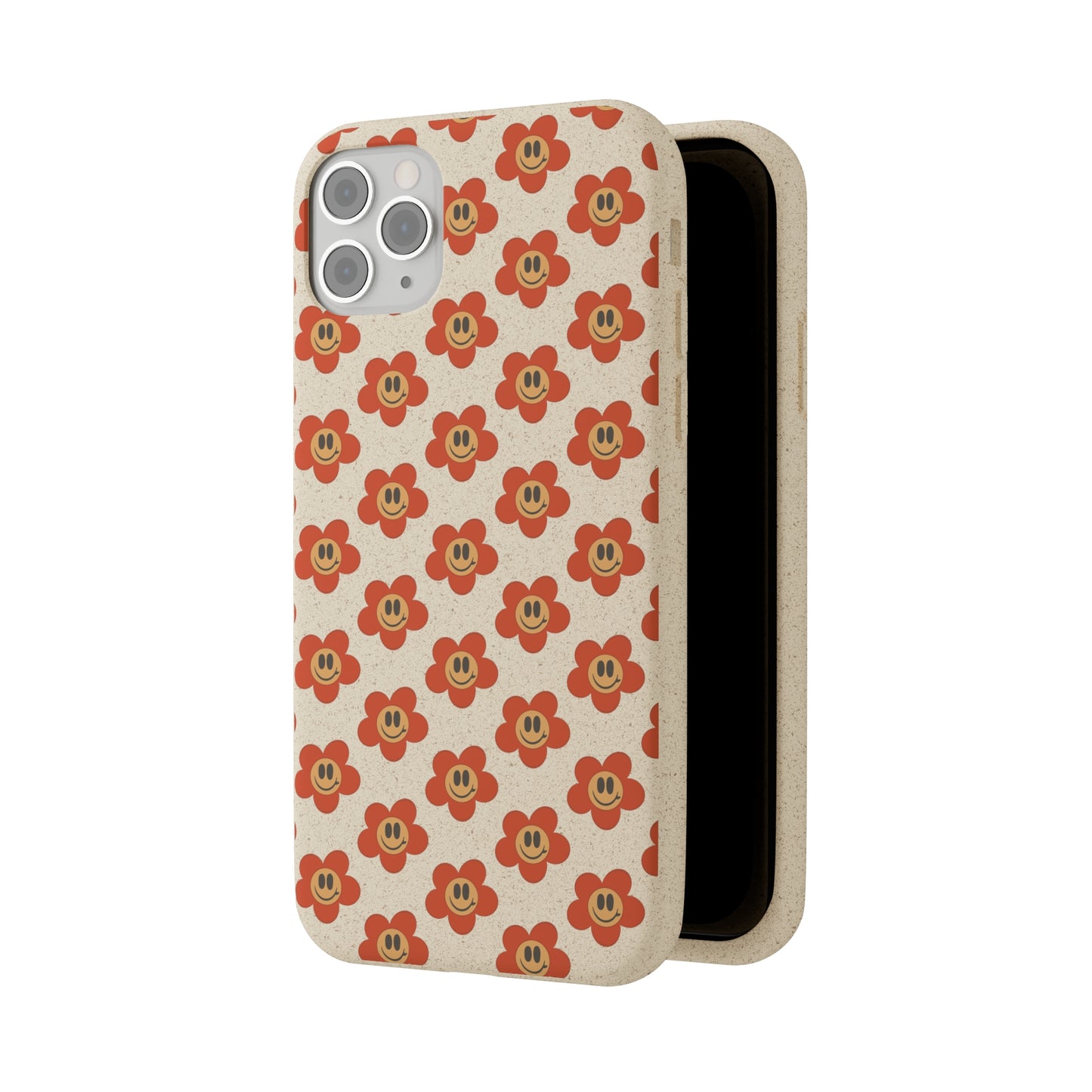 Flower Smiley Bio Phone Case