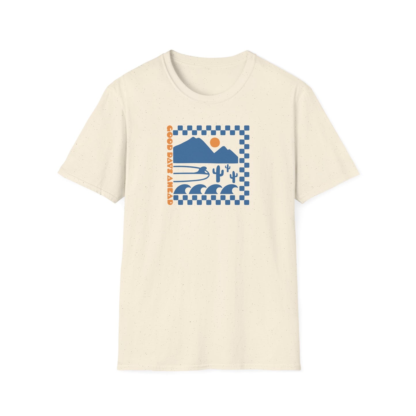 Beach Bum V Blue Unisex Shirt