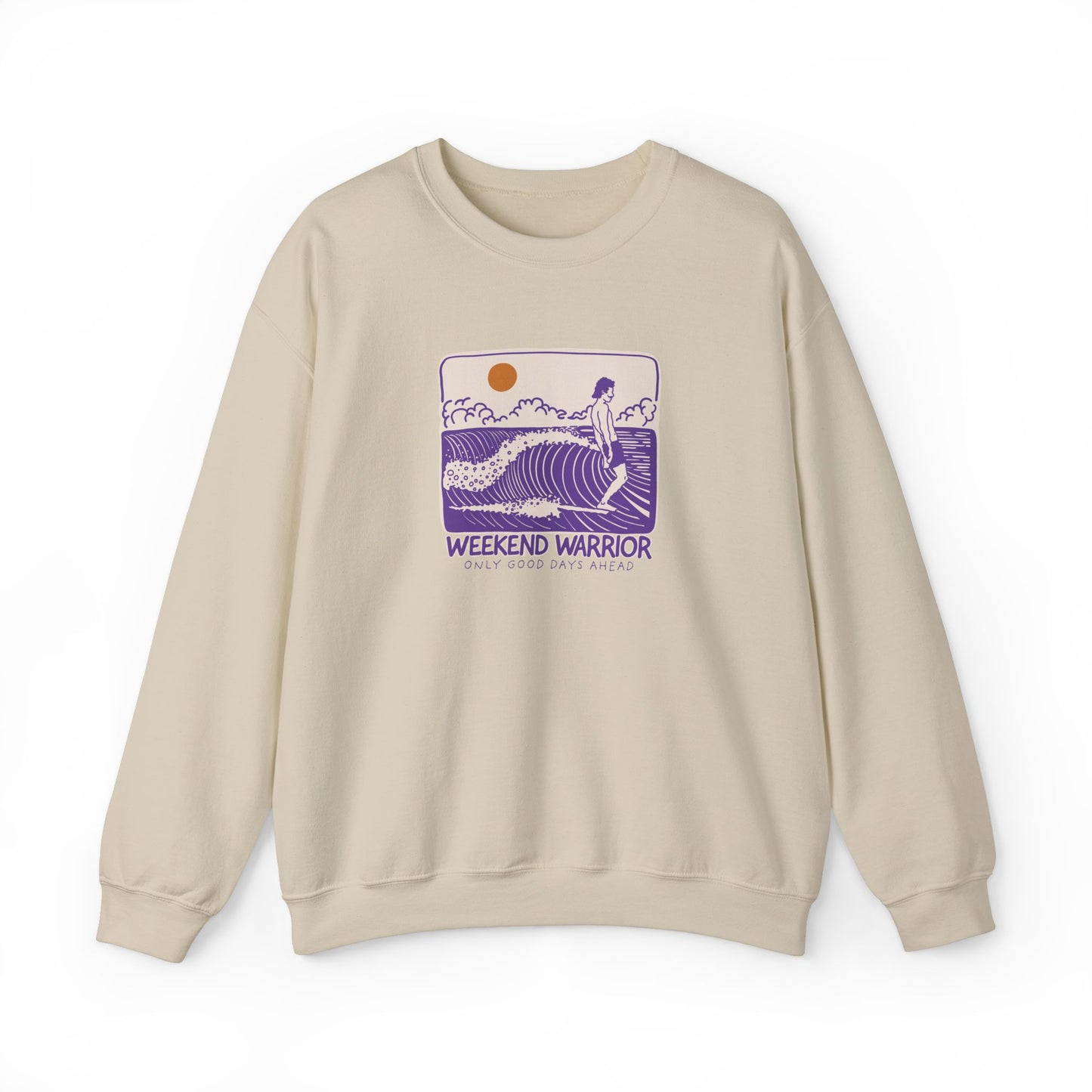 Weekend Warrior Dude Collection II Crewneck Sweatshirt