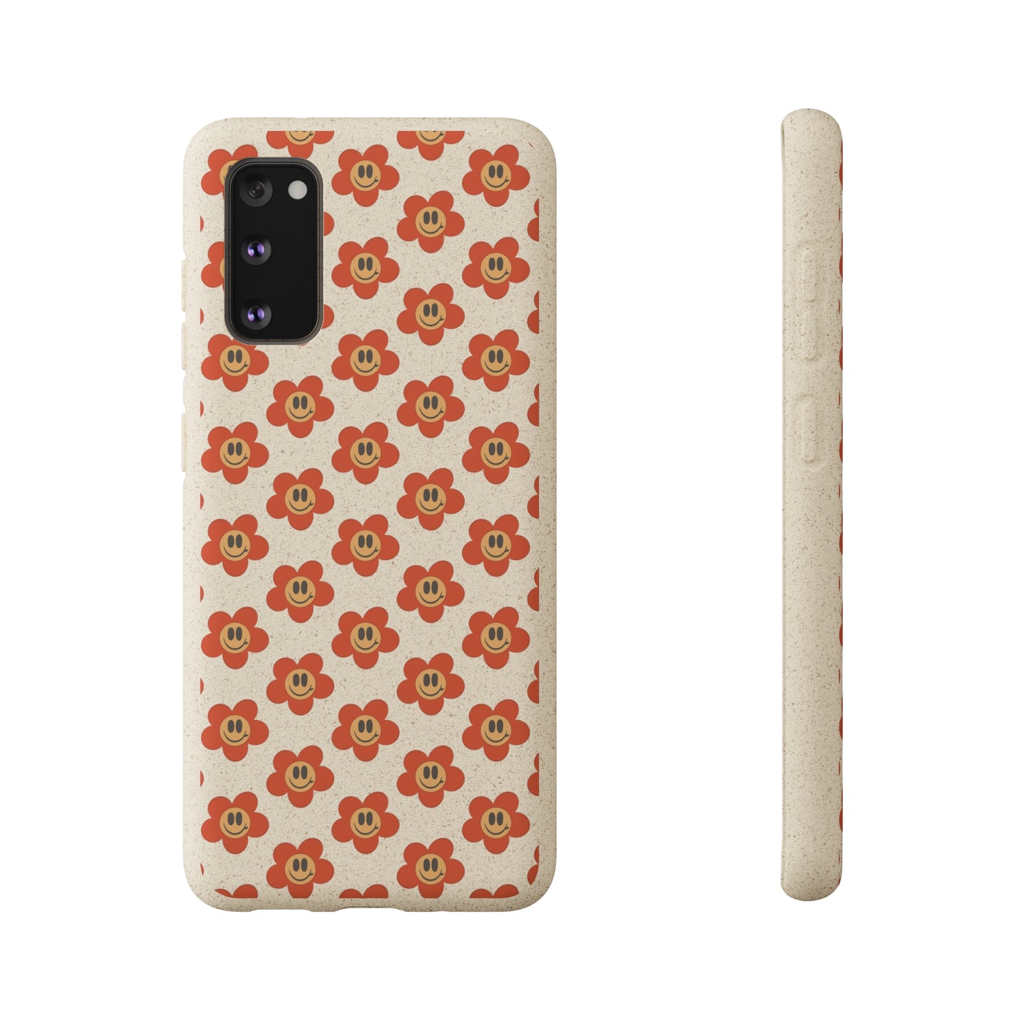 Flower Smiley Bio Phone Case