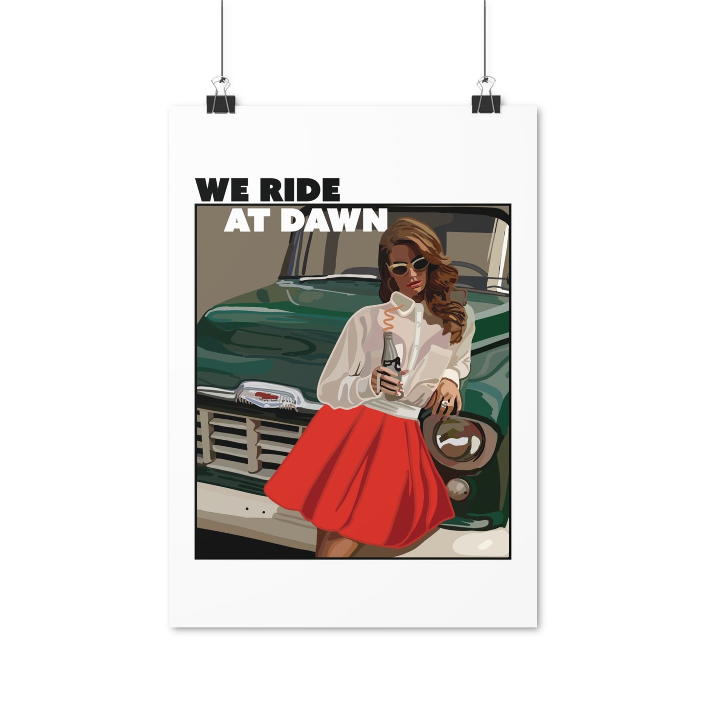 SPECIAL EDITION | We ride at dawn Poster