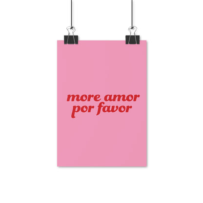 SPECIAL EDITION | More Amor Por Favor Poster