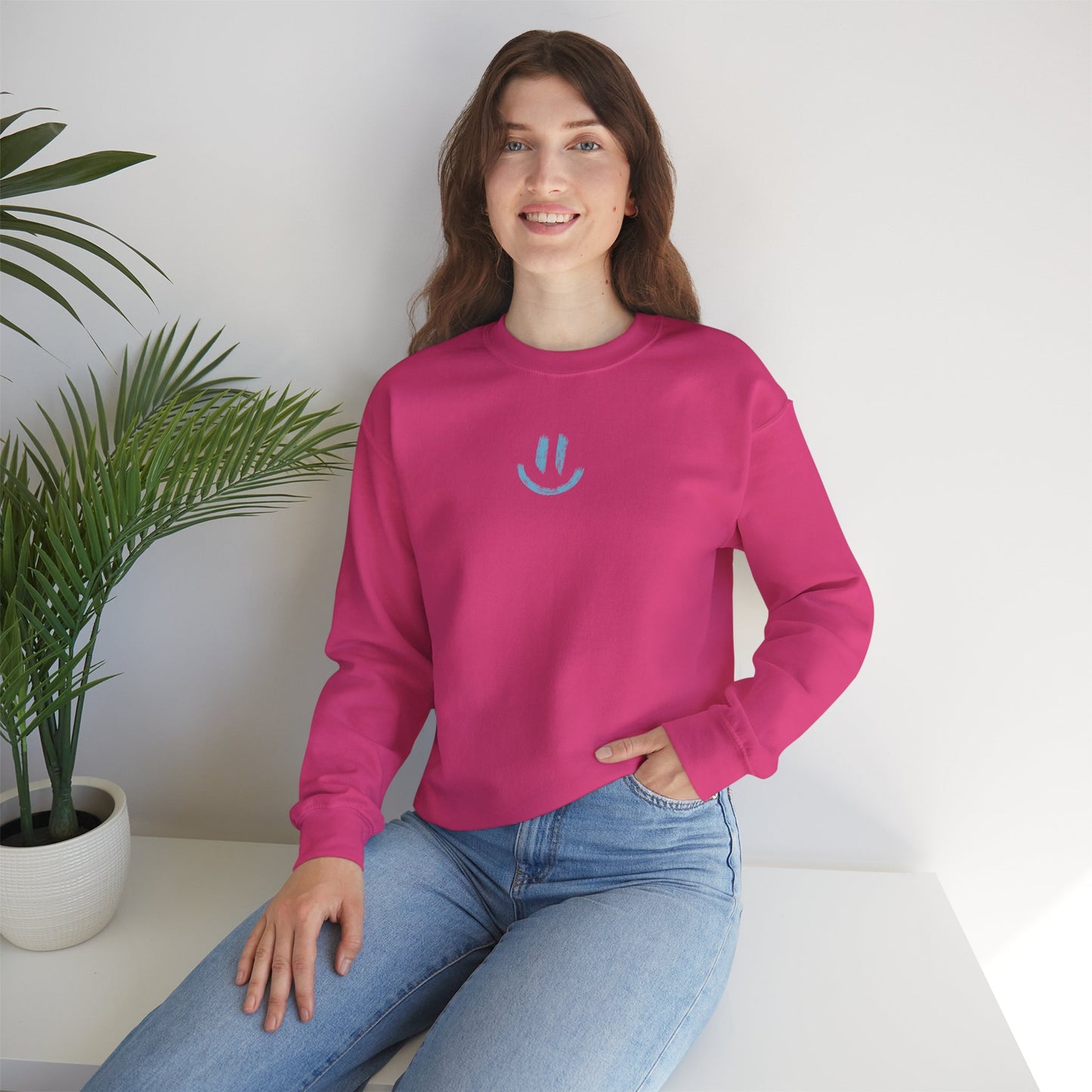 SPECIAL EDITION | Focus on happy Unisex Crewneck Sweatshirt