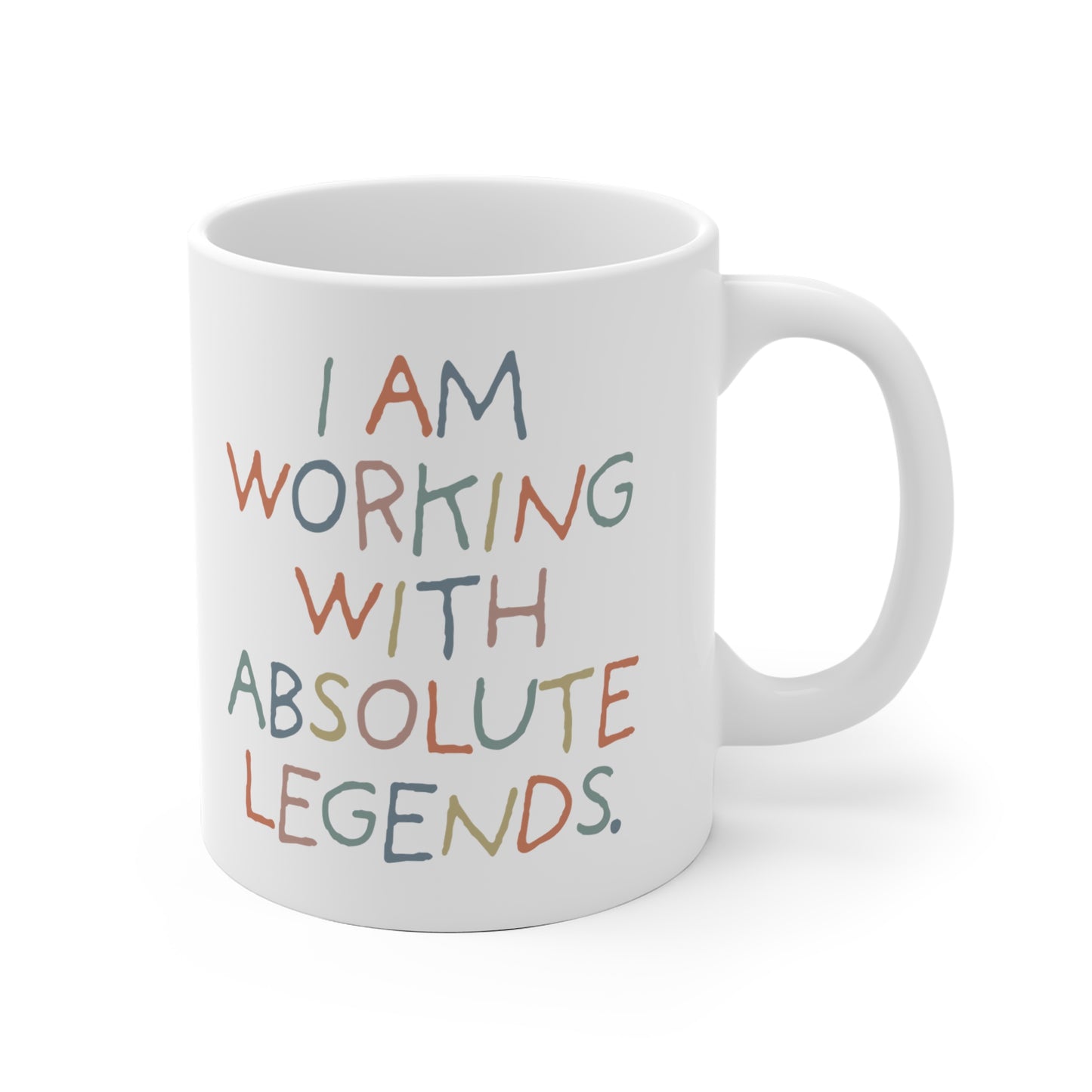 Working with legends Mug