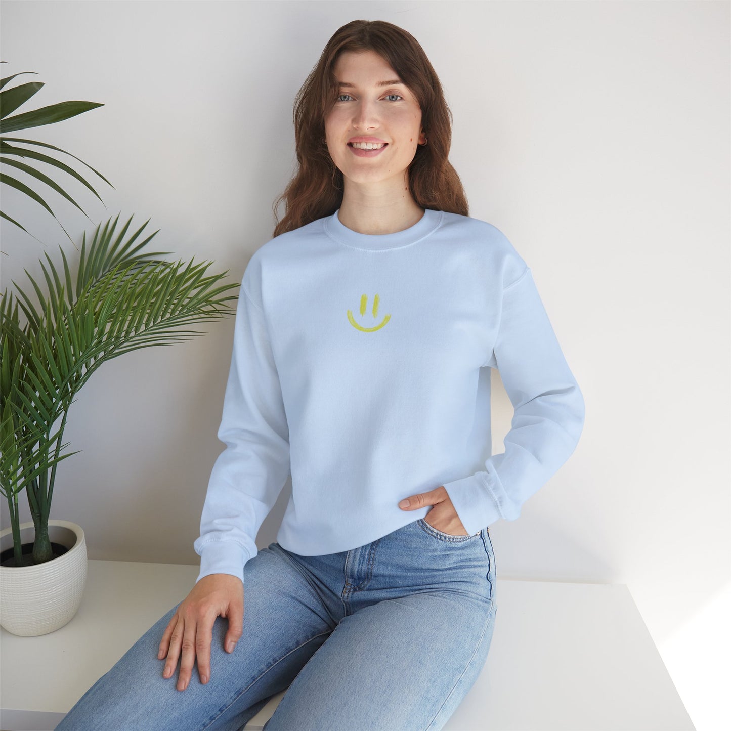 SPECIAL EDITION | Focus on happy Unisex Crewneck Sweatshirt