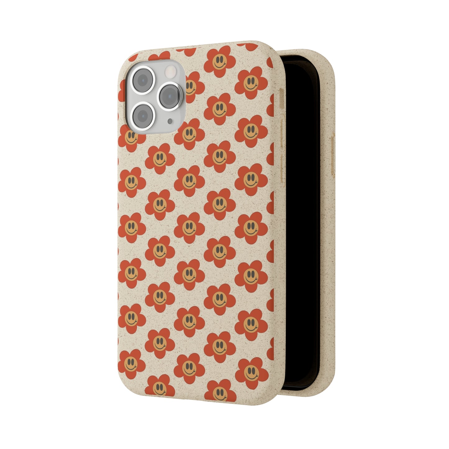 Flower Smiley Bio Phone Case