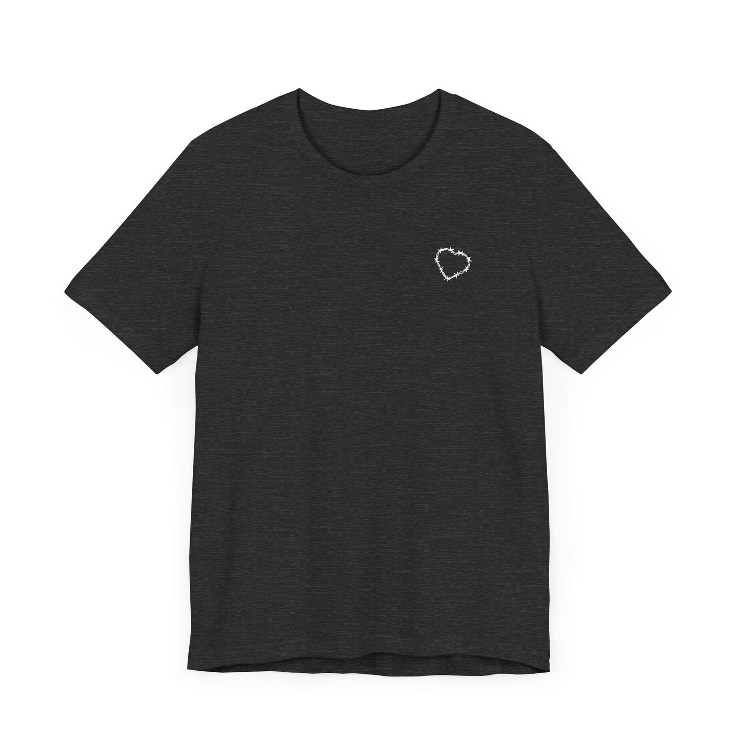 BLACK EDITION | Barbed Wire Heart Unisex Jersey Shirt