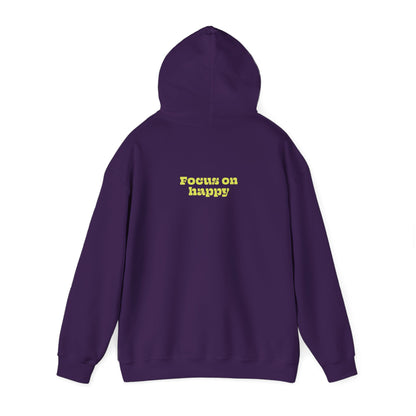 Focus on happy Unisex Hooded Sweatshirt