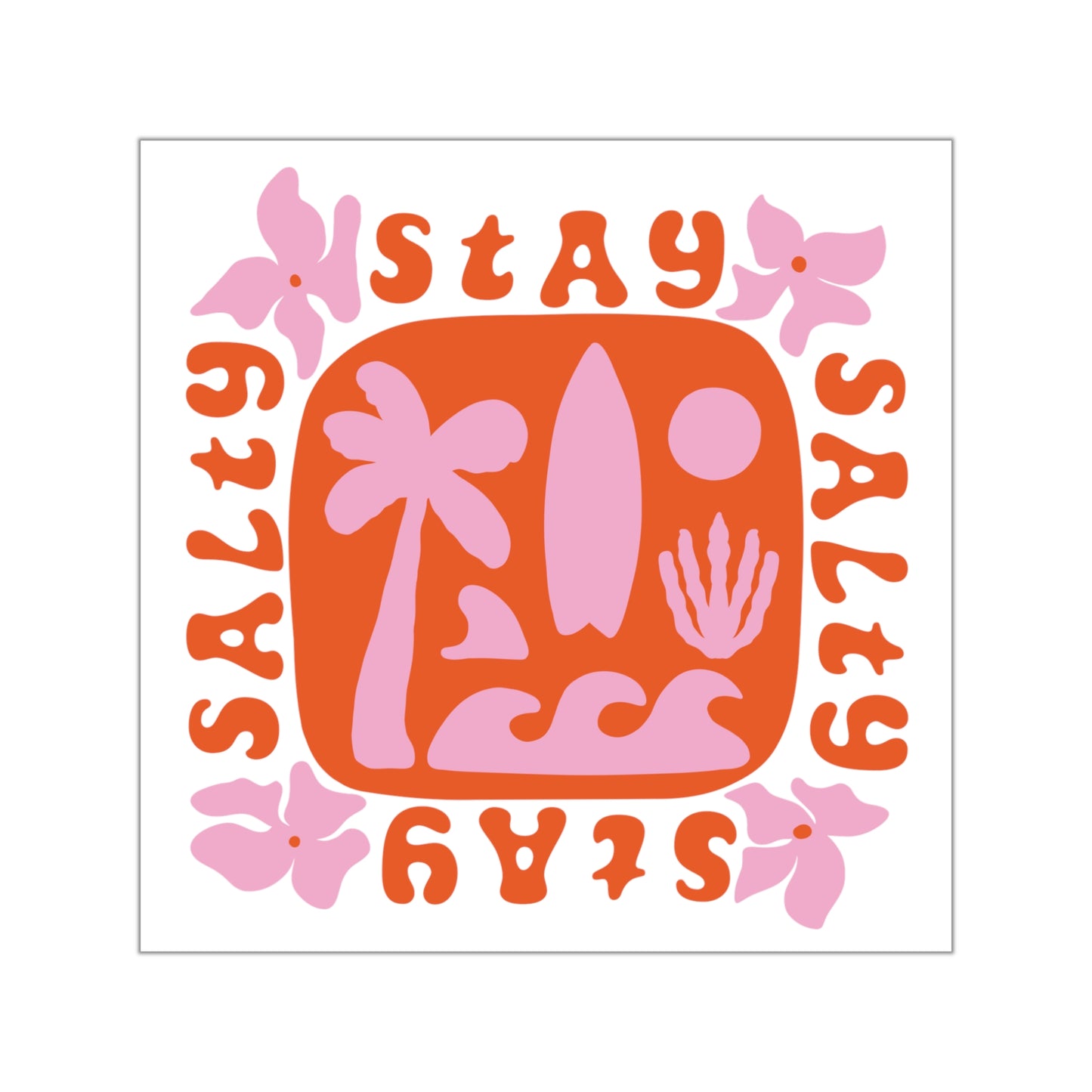 18 | Stay Salty Sticker