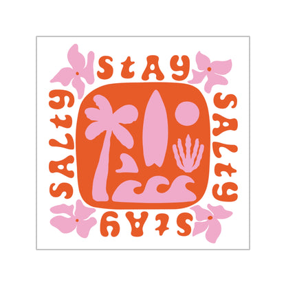 18 | Stay Salty Sticker