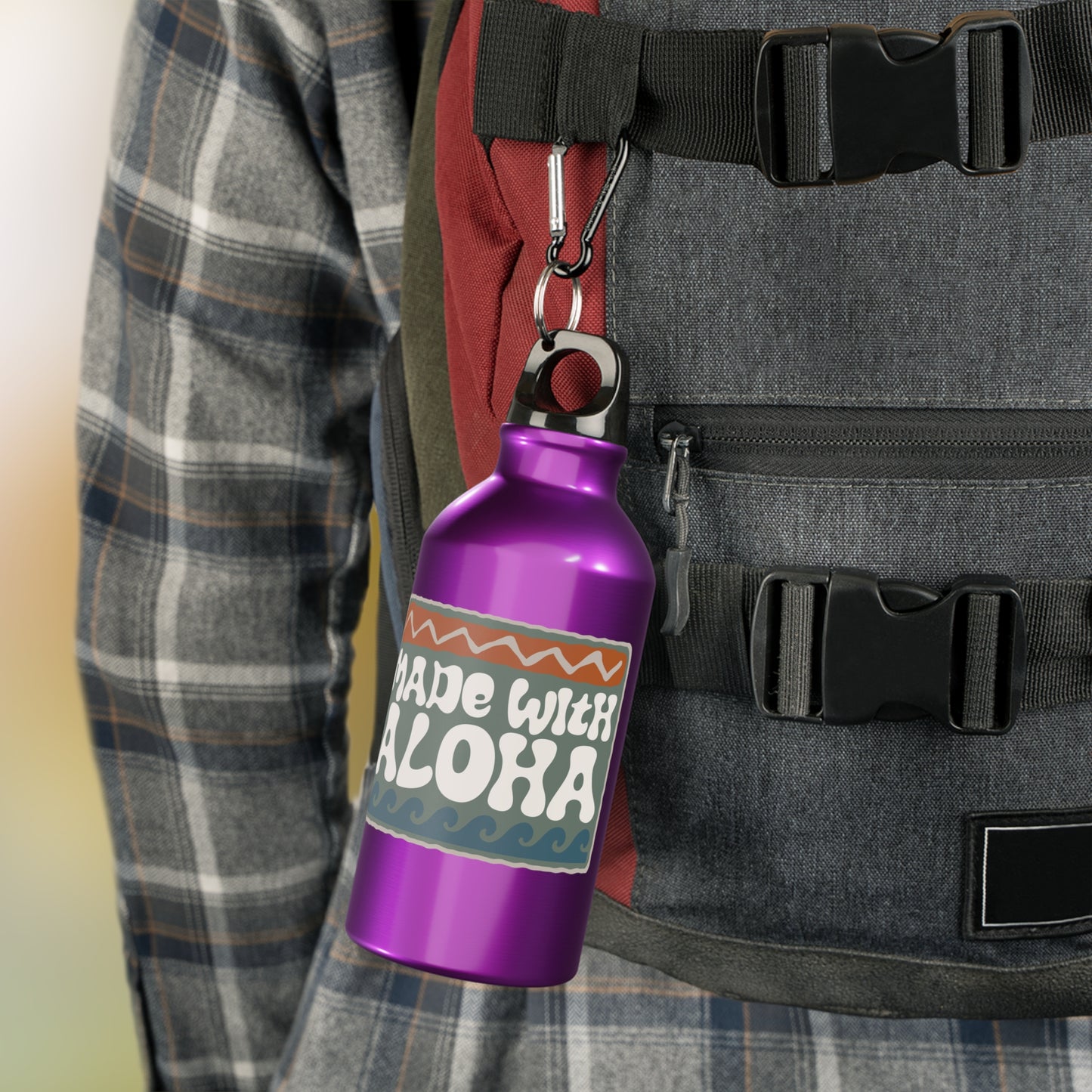 Aloha Reusable Metal Aluminium Bottle