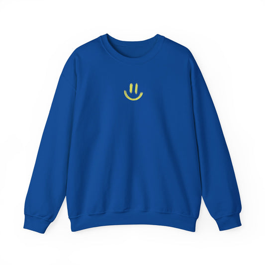 Focus on happy Unisex Crewneck Sweatshirt